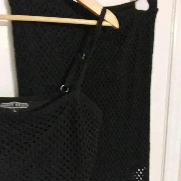 Two piece skirt set net look inspired beachy - Picture 4 of 9